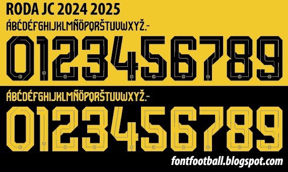 Font Vector Roda JC 2024 2025 kit