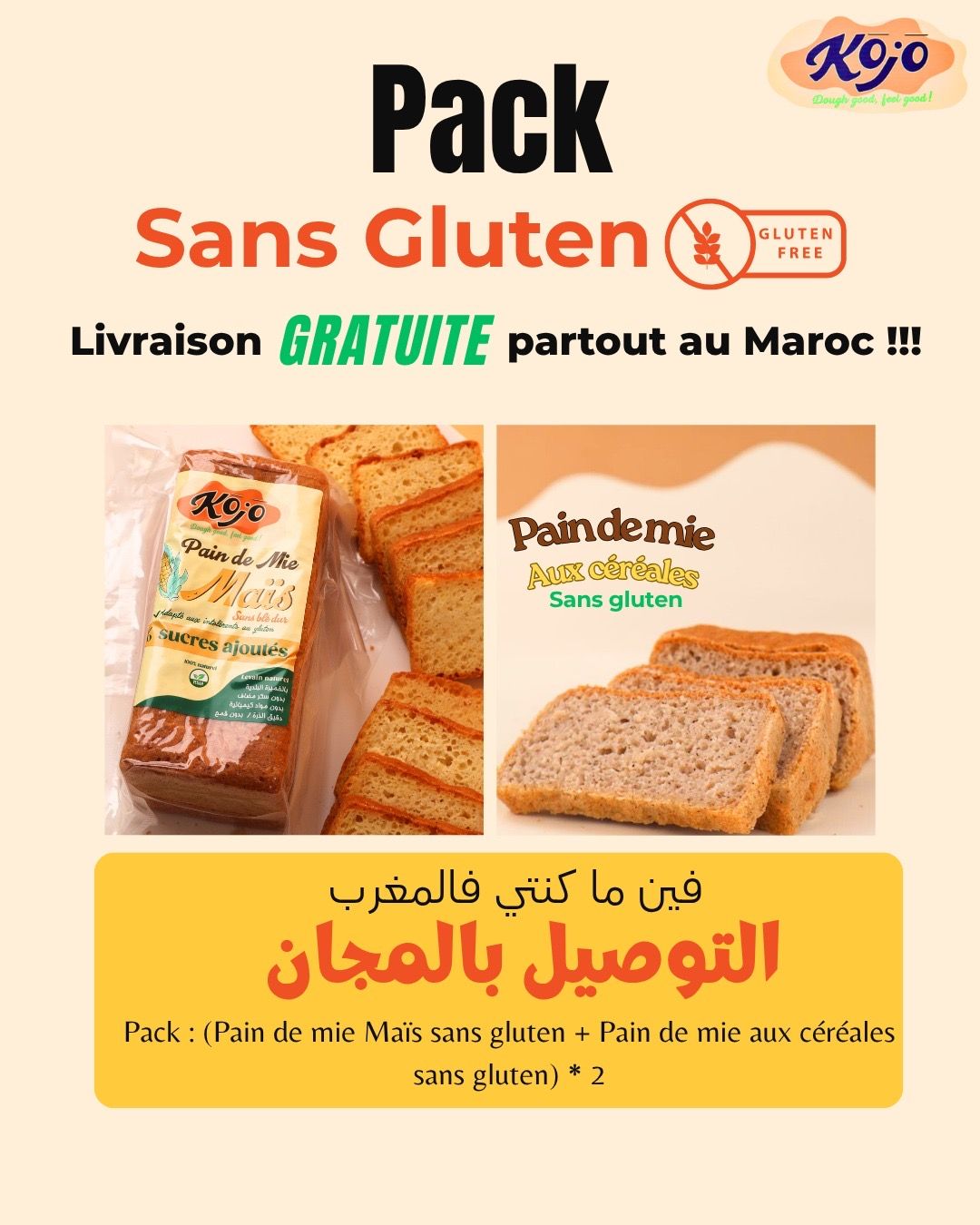 Pack sans gluten 