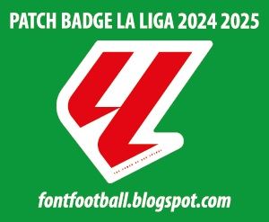 Patch Badge La Liga 2024 2025 Vector