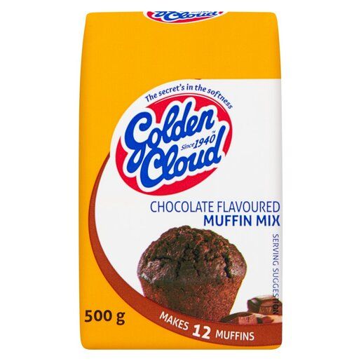 Golden Cloud Chocolate Flavoured Muffin 500g