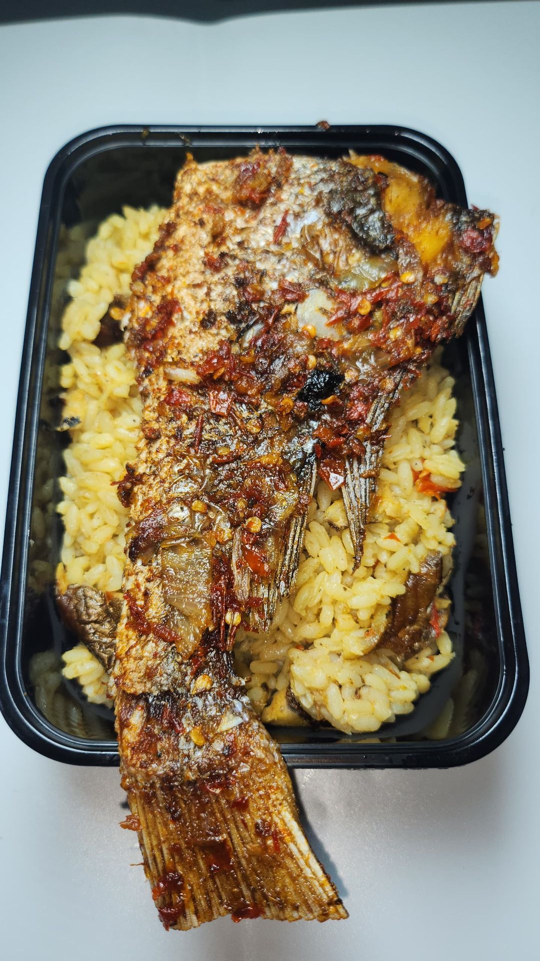 Get our 4-portion coconut rice with: Big Turkey