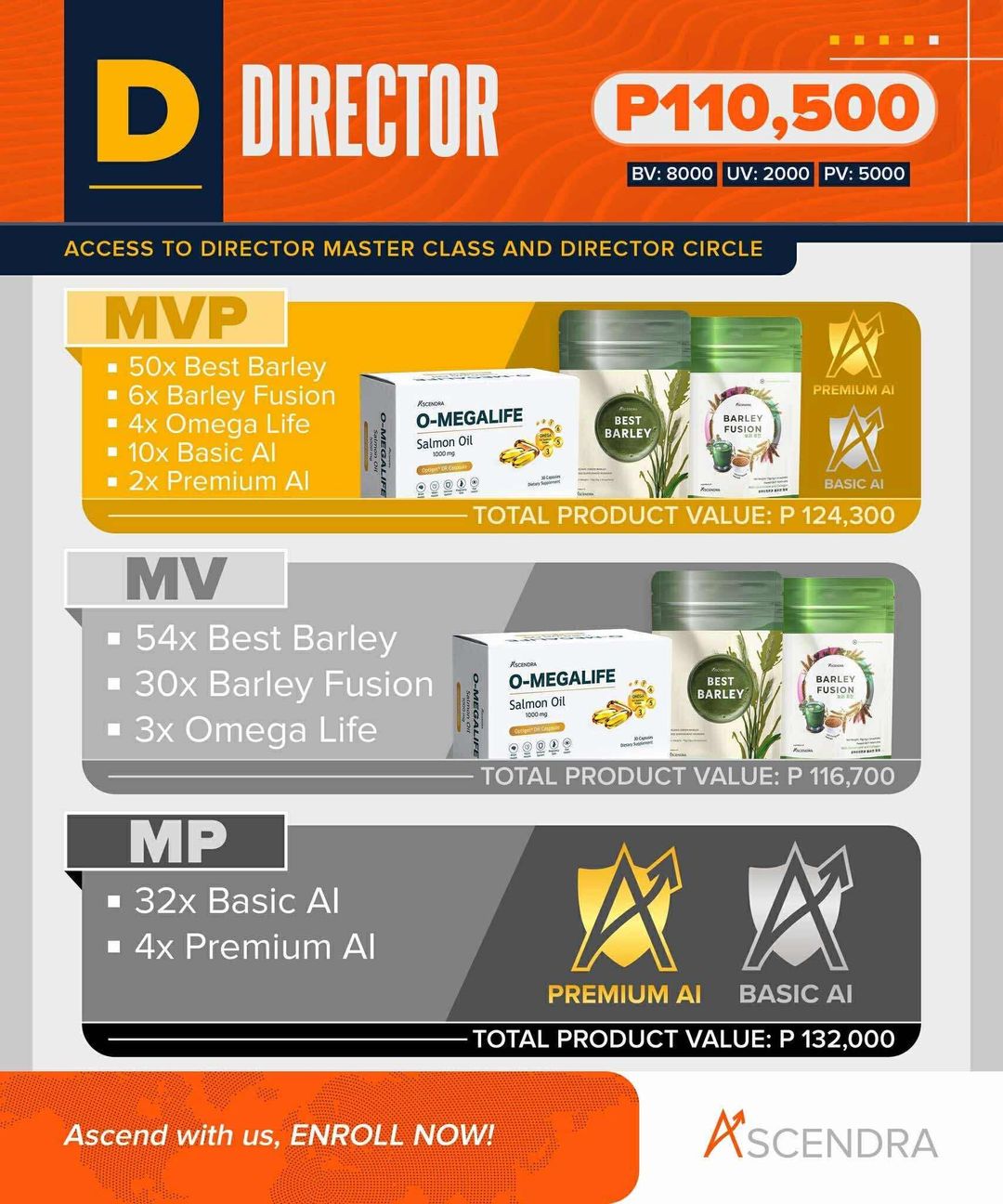 DIRECTOR ENROLLMENT & INSURANCE PACKAGE