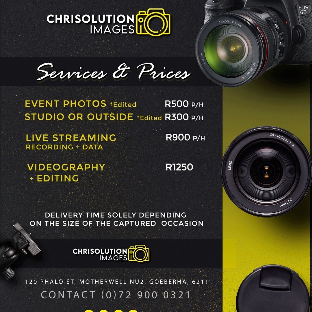 Photography and video services