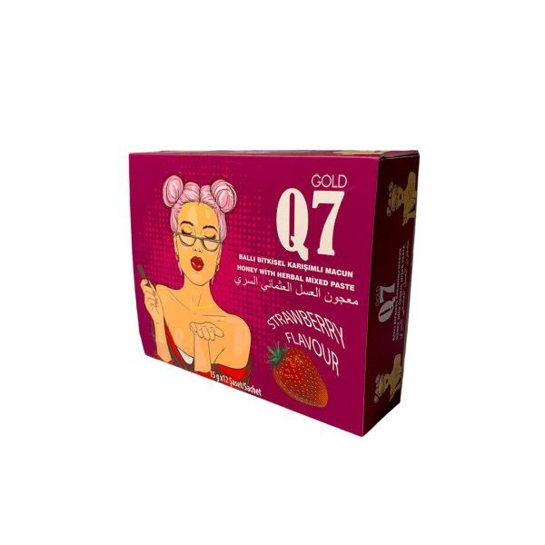 Q7 GOLD – Le Secret Pour Réveiller Son Désir (Goût Fraise)