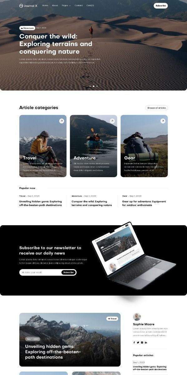 3 Page Basic Business Website 