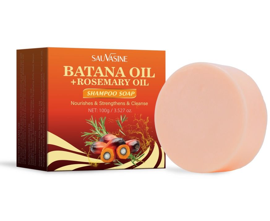 Batana oil shampoo soap