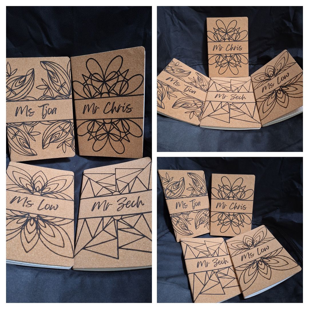 Personalised Cork Notebook