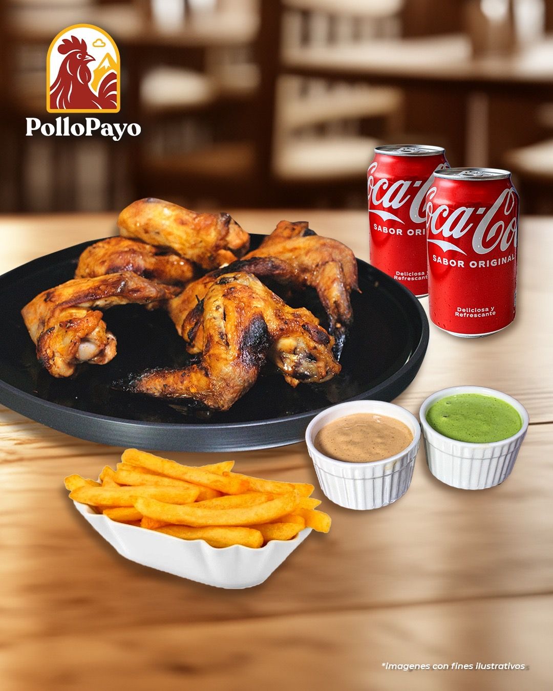 Combo de 6 alitas Payo