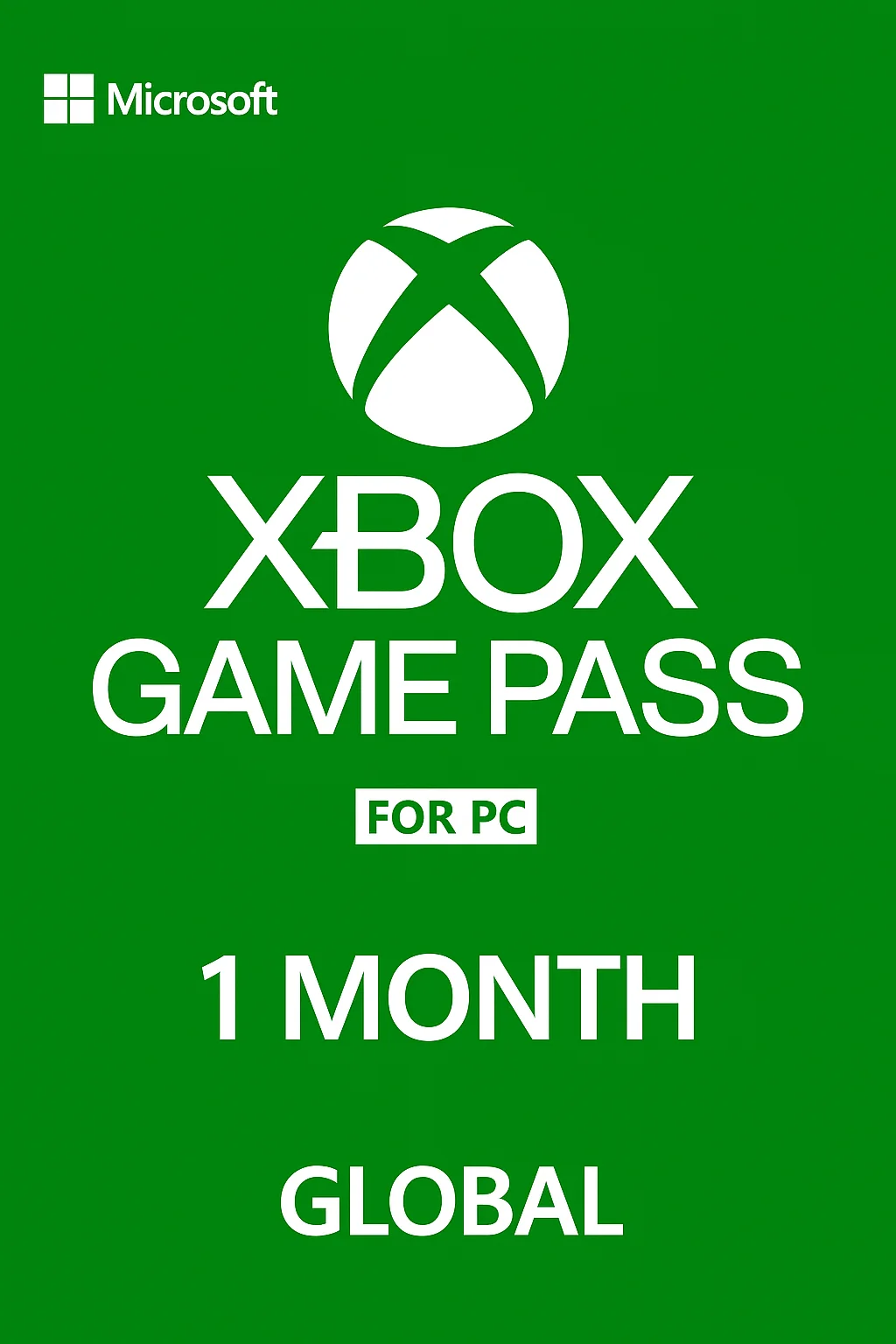 Xbox Game Pass 1 Month PC Key Global