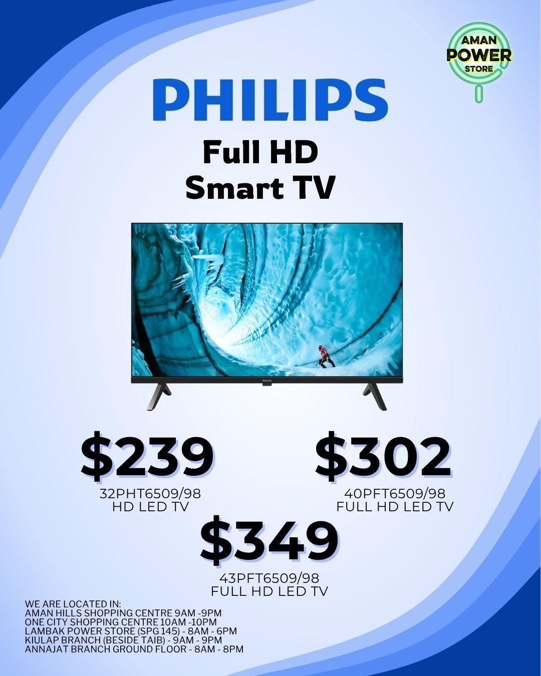 PHILIPS FULL HD SMART TV