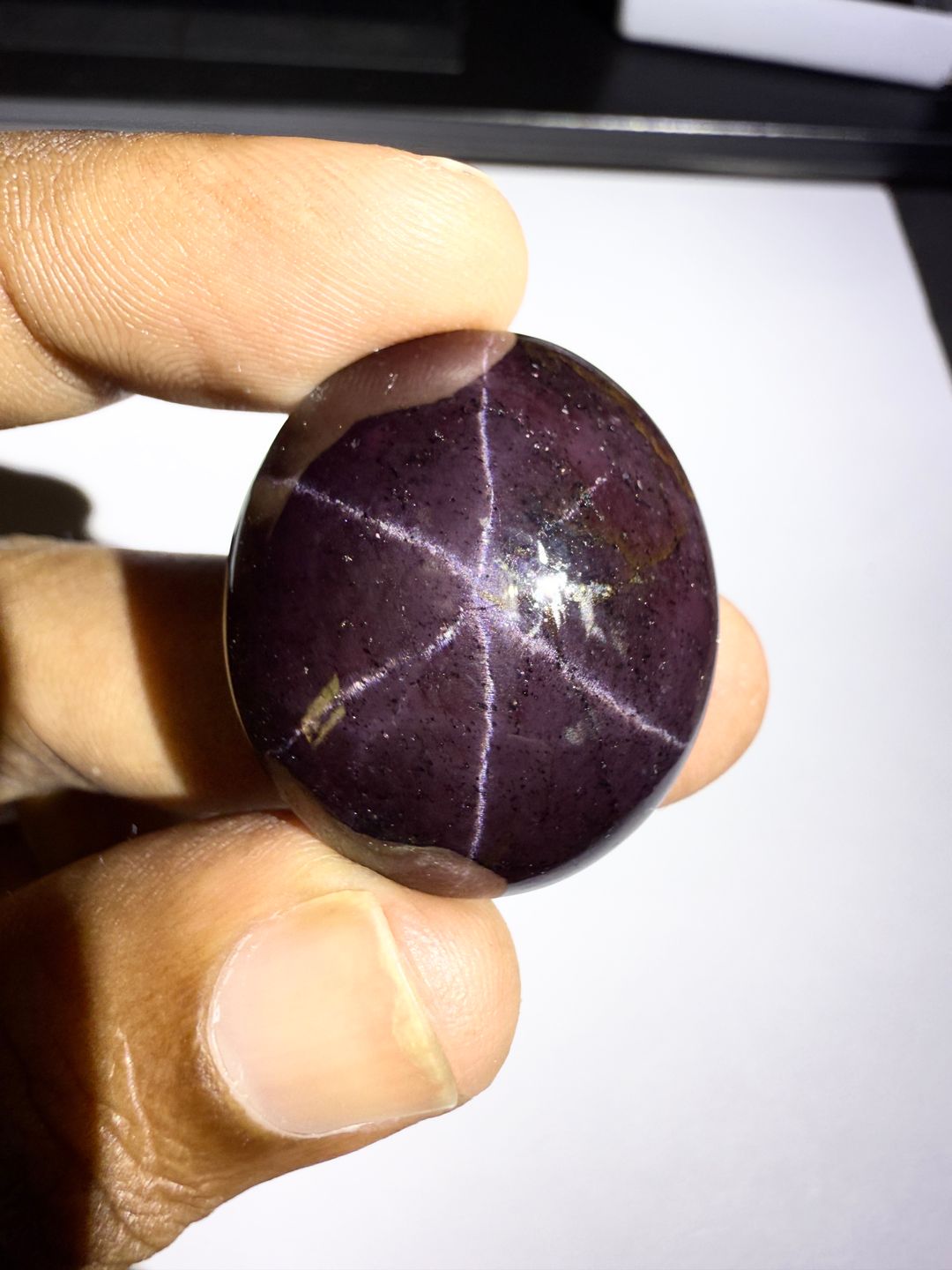 127.8ct Natural Star Garnet