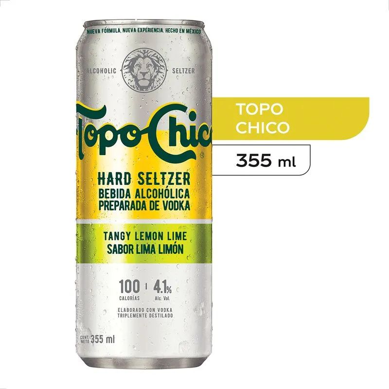 Hard Seltzer Lima Limon Topo Chico 355.0 mL