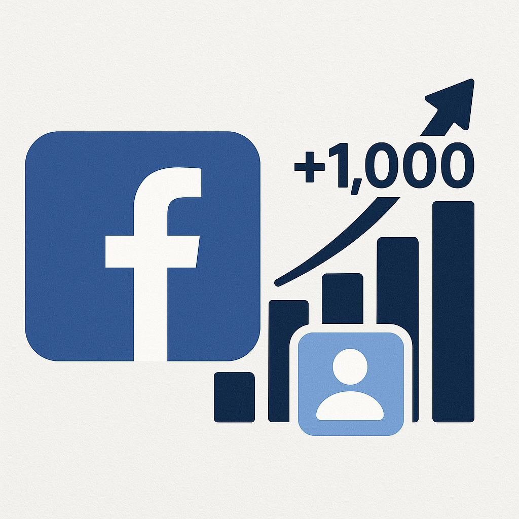 Pack Facebook basic (700-1000 réaction)