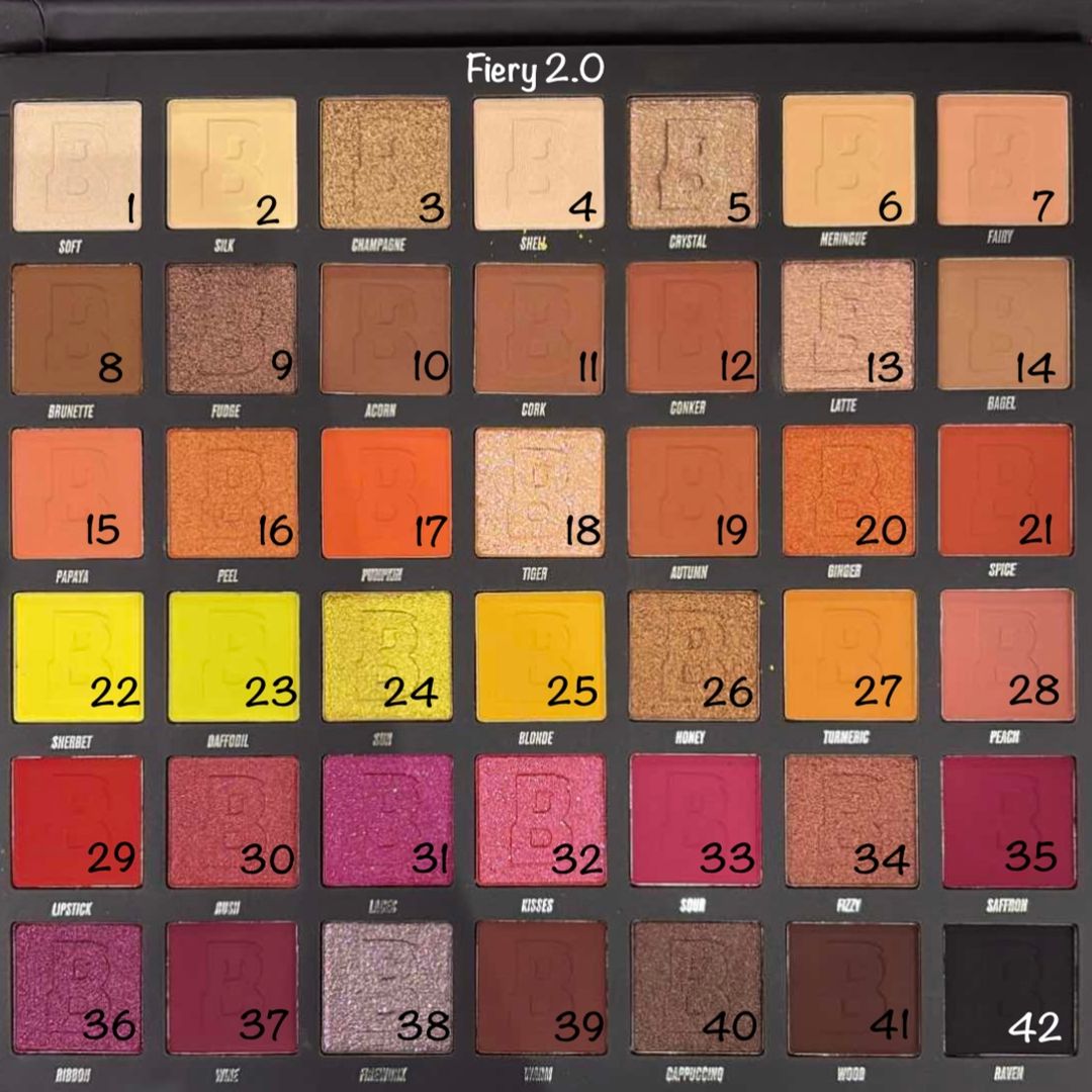 Beauty Bay Fiery 2.0 Palette 
