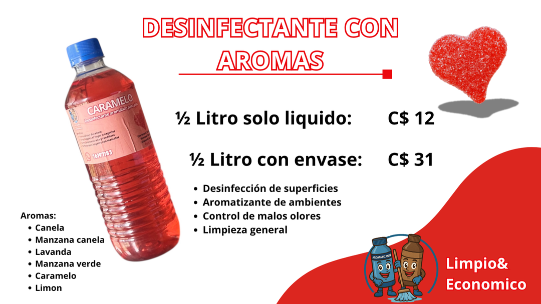 Desinfectante con aroma