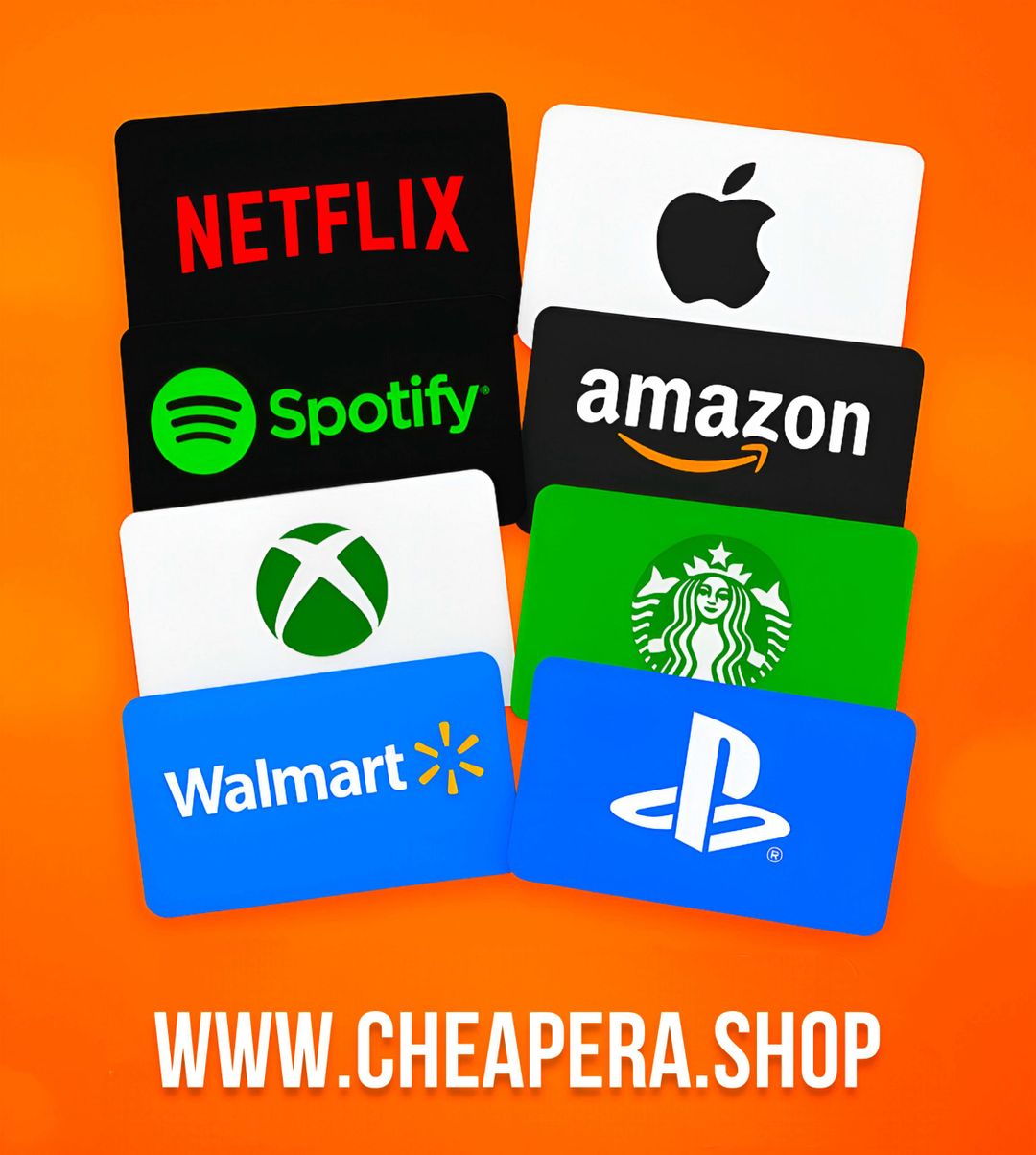 Gift Cards Oficiales – Amazon, Netflix, Xbox y más