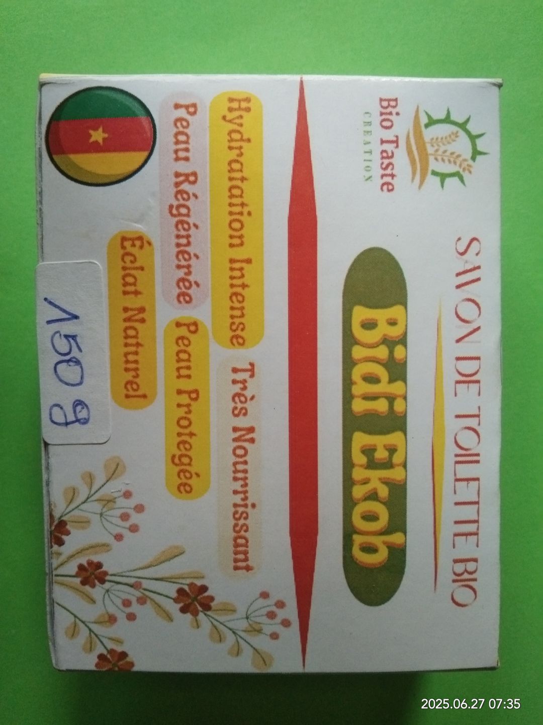 Savon de Toilette Bio Soin Complet Bidi Ekob