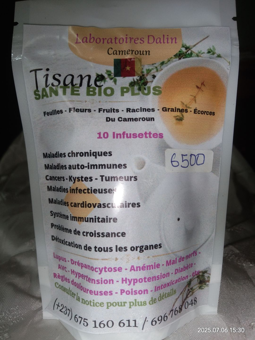 Tisane Santé Bio Plus