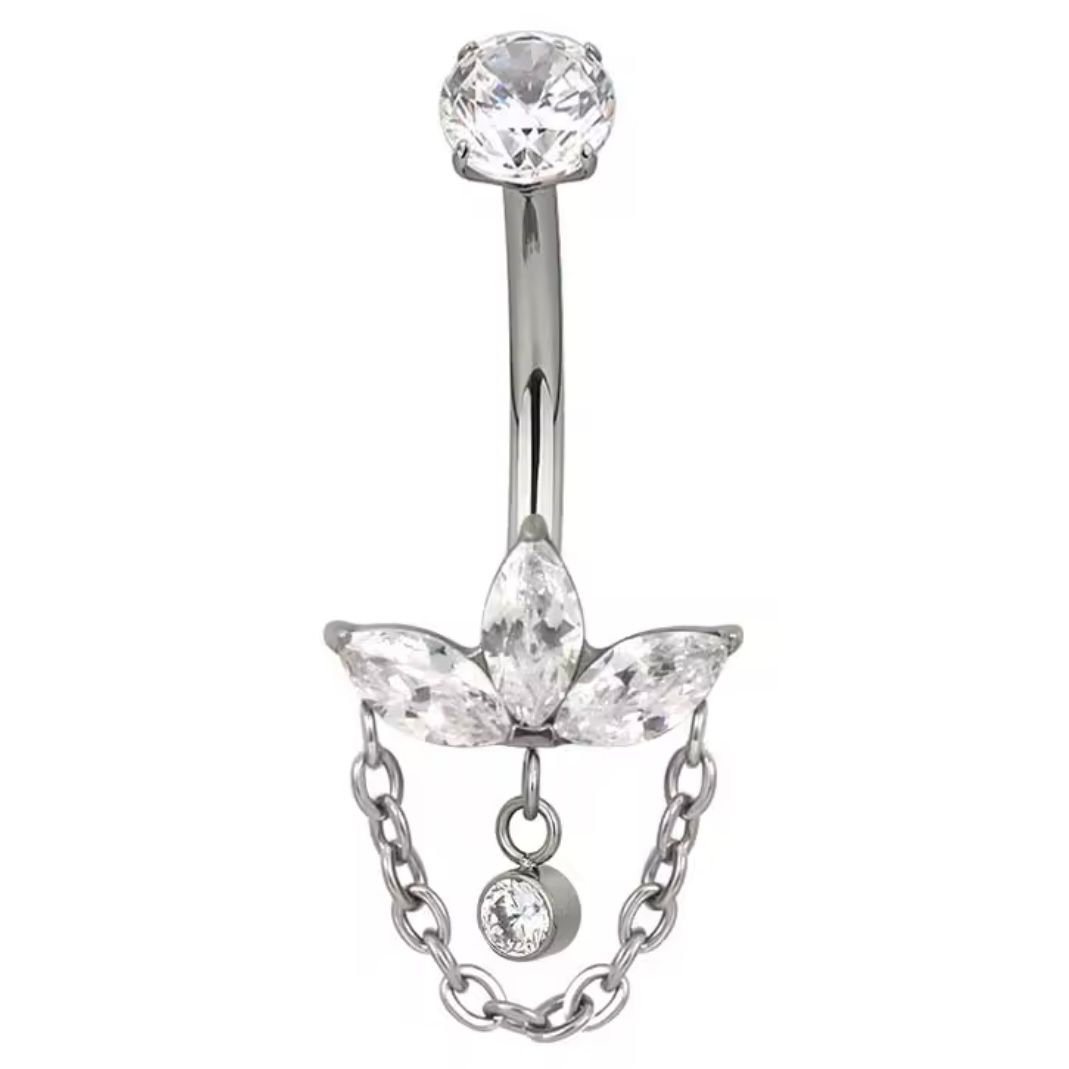 Navel colgante