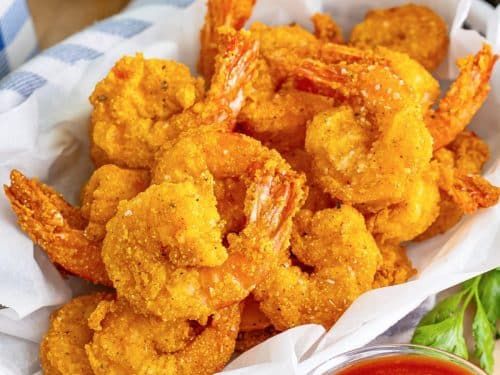 Fried Shrimp Platter 