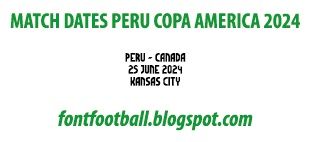 MDT Match Dates Detail on Shirt Peru Copa America 2024 Vector