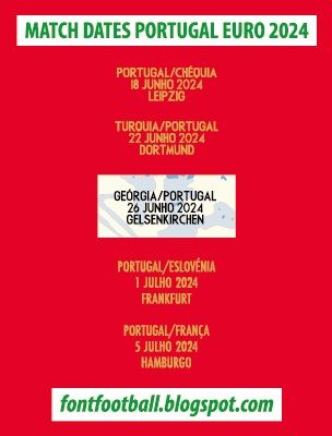 MDT Match Dates Detail on Shirt Portugal Euro 2024 Vector
