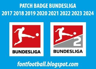 Patch Badge Bundesliga 2017 2018 2019 2020 2021 2022 2023 2024 Vector