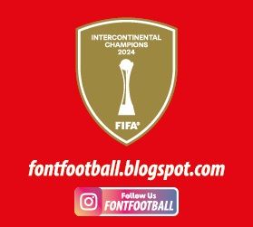Patch Badge Intercontinental Champions 2024 Vector