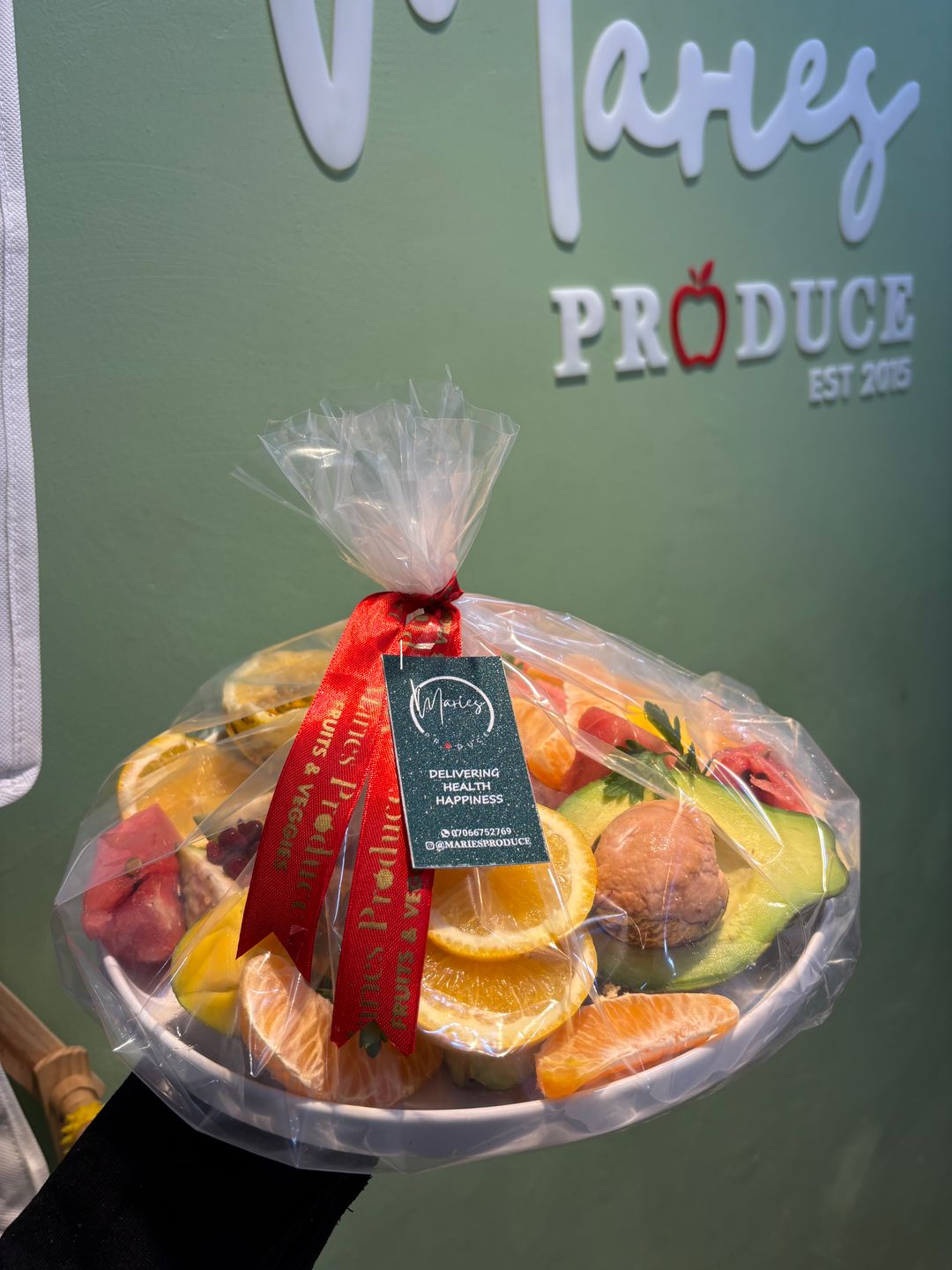 Maries fruit platter 