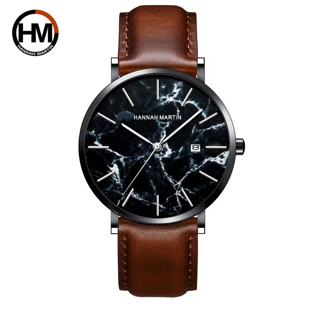 Montre Hannah Martin 1215 Cuir Marron