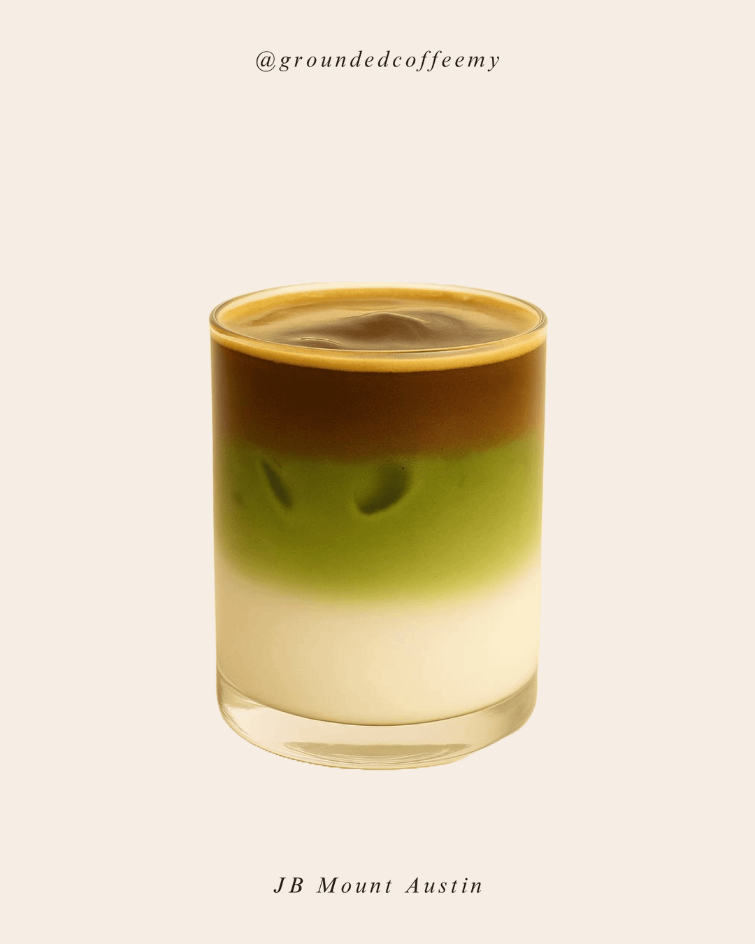 Dirty Matcha (Iced)