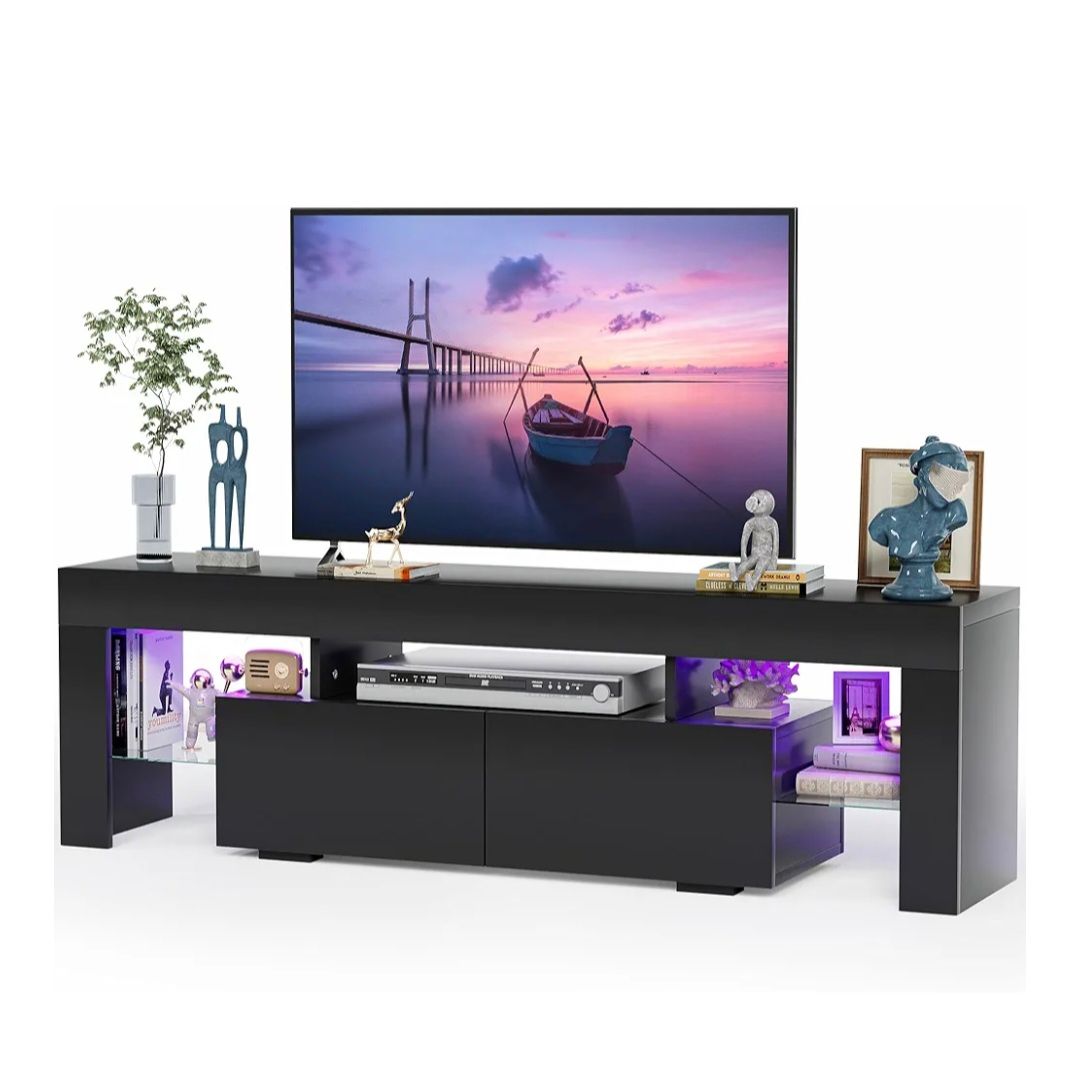 TV Stand/Entertainment Centre - Black