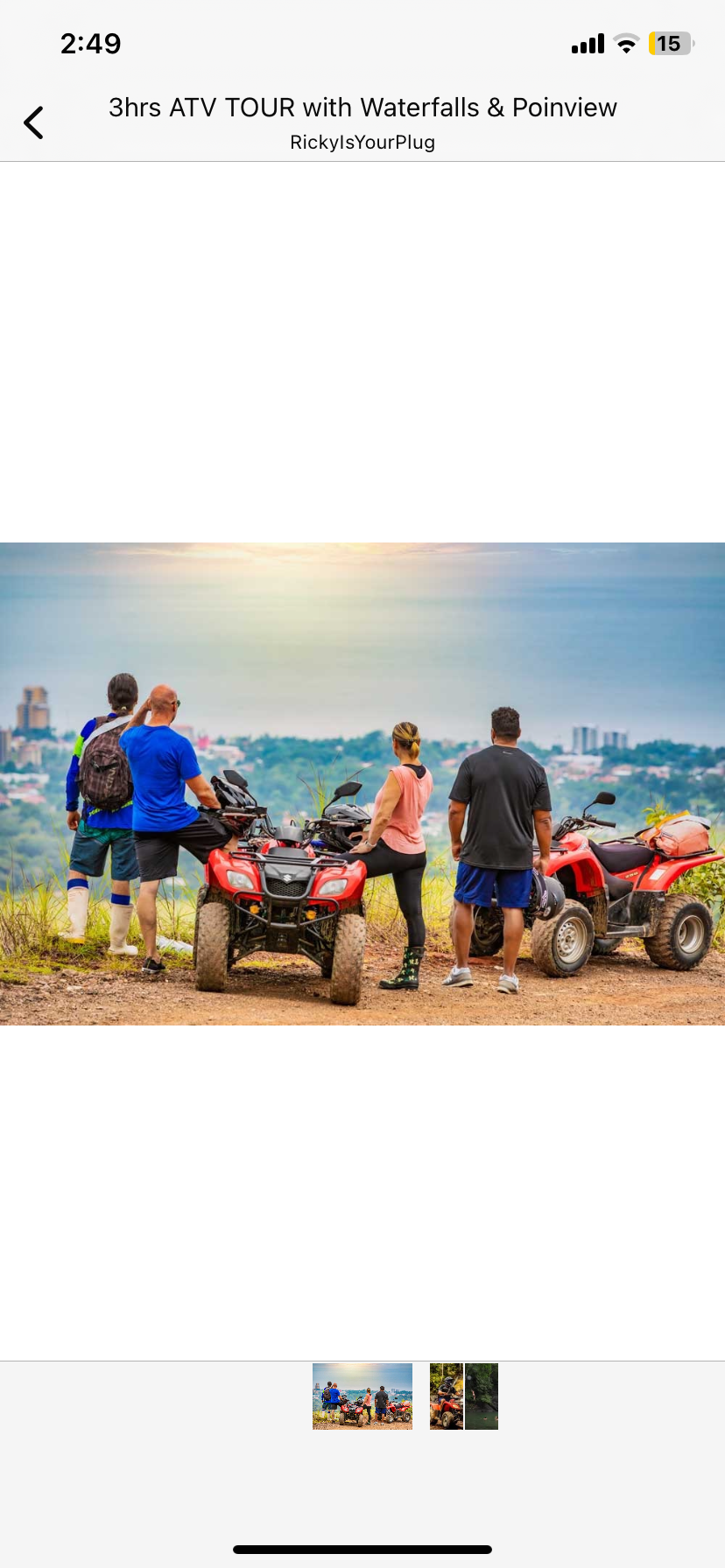 3hrs ATV TOUR with Waterfalls & Poinview