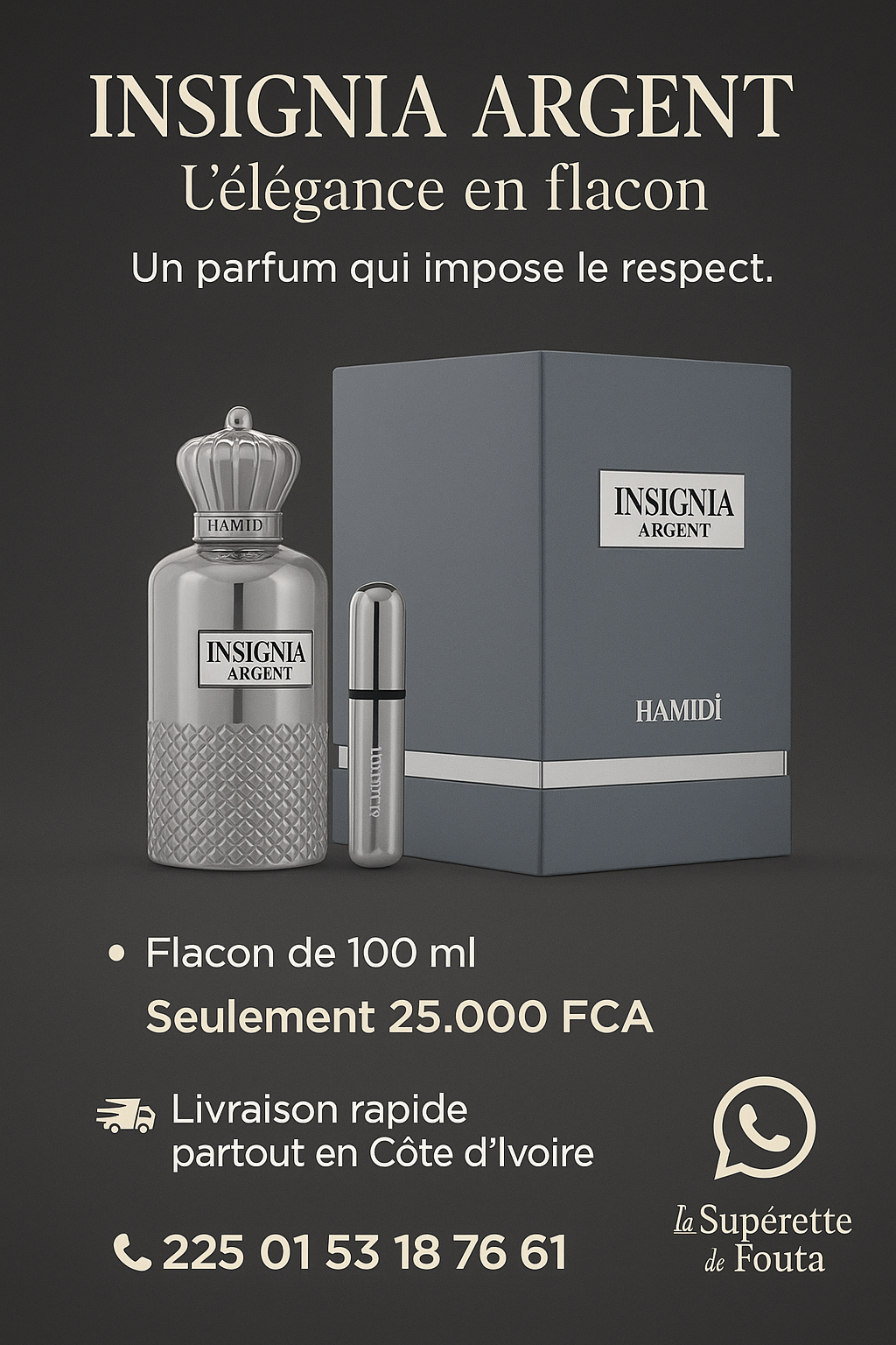  INSIGNA ARGENT – HAMIDI 