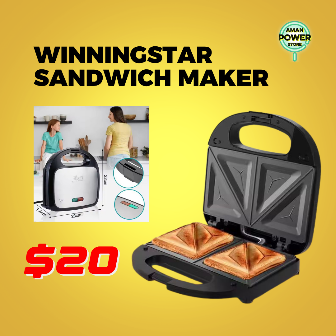 WINNINGSTAR SANDWICH MAKER ST-9370-S