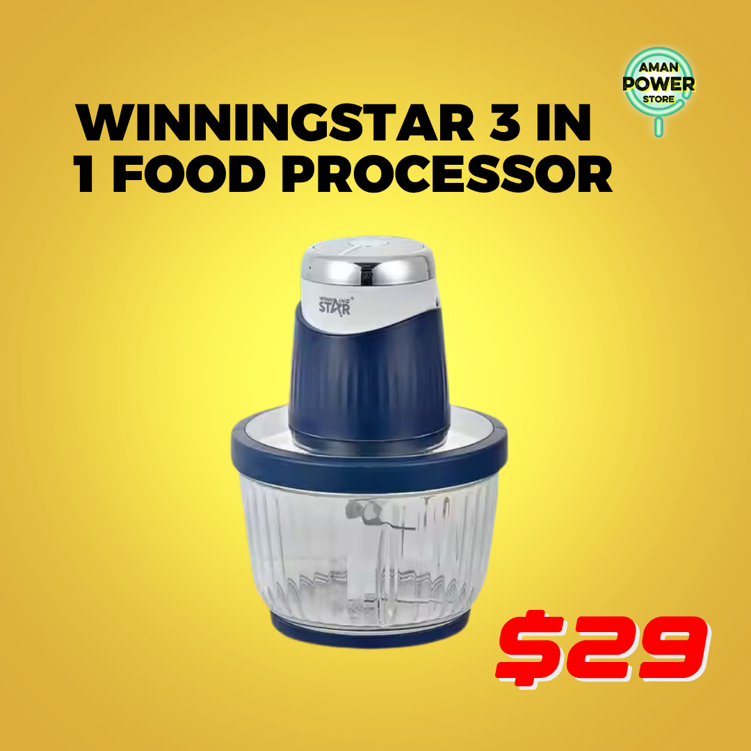 WINNINGSTAR 3 IN 1 FOOD PROCESSOR ST-5581