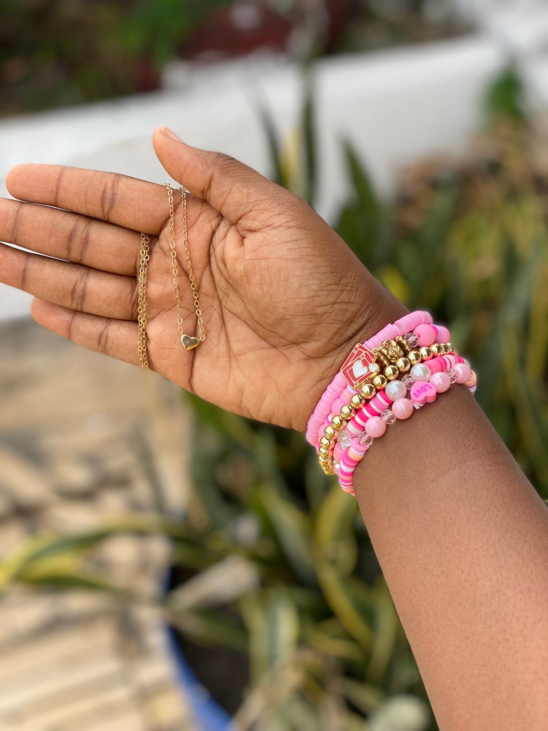 Duo bracelet + chaînette 