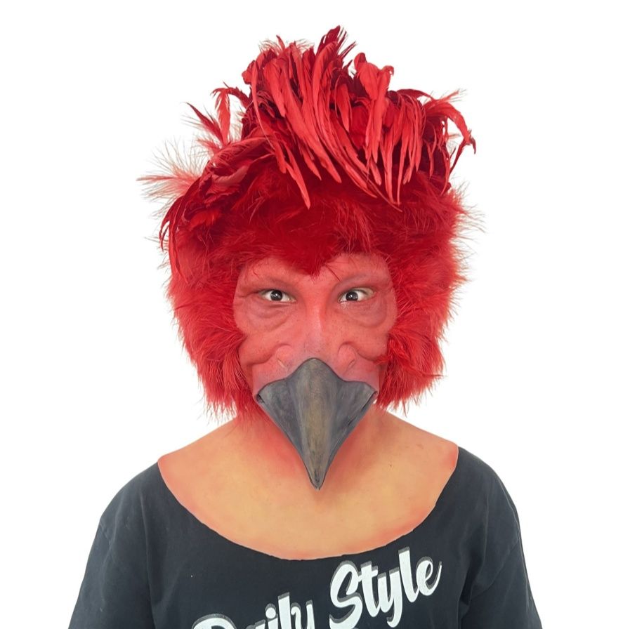 Firebird silicone simulation costume props mask headgear