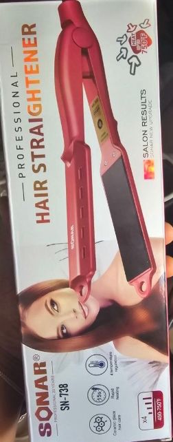 Sonar hair straightener 