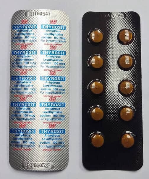 T4 (pharma) 100mcg 100tabs