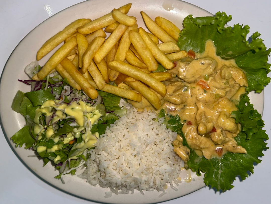 Arroz con cerdo