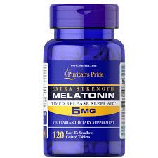 ميلاتونين5مجم بيوريتانز120قرص (melatonin)
