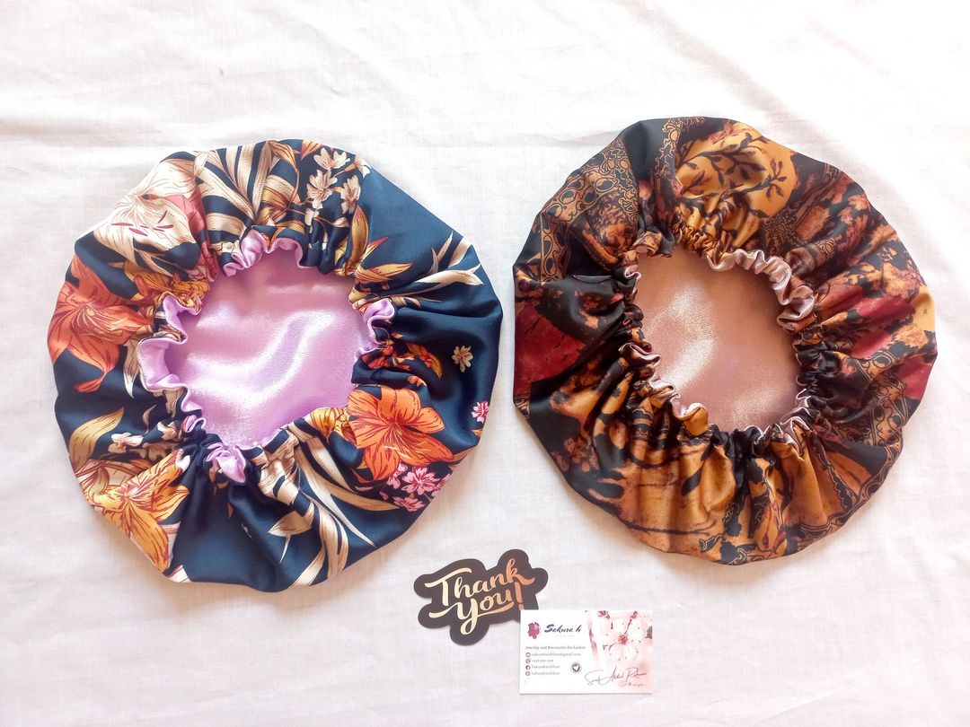 Floral Sleep Cap