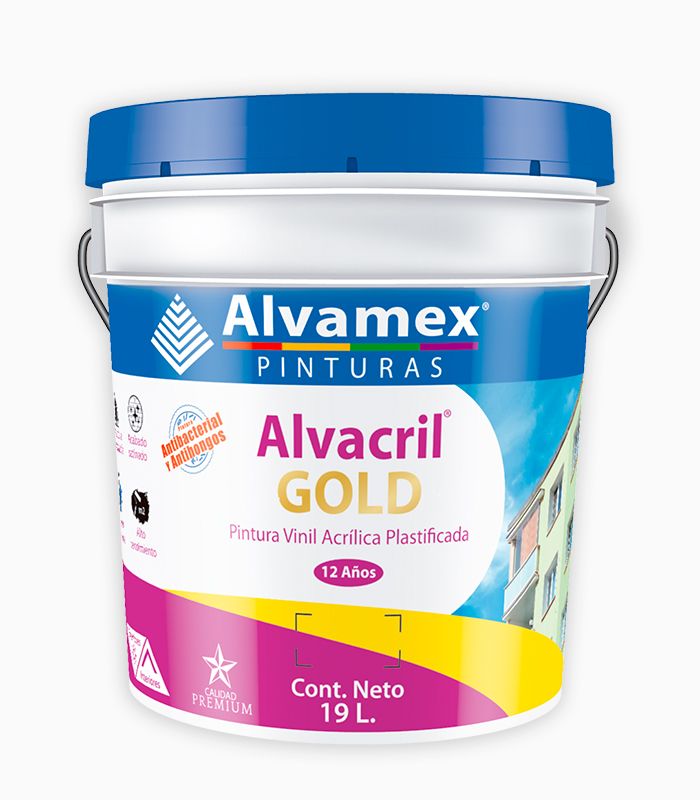 Pintura vinilica plastificada AC700 Pinturama 19 Lt