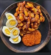 Alloco + œuf bouillie