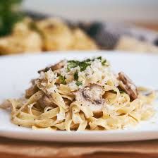 Tagliatelle à la crème
