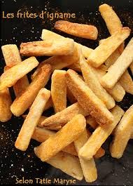 Frites d'igname