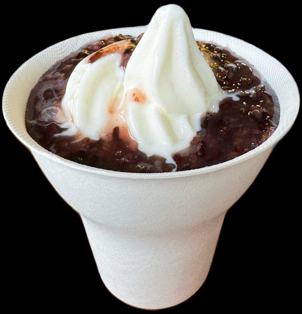 Black Sticky Rice Sundae