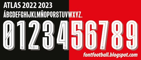 Font Vector Atlas 2022 2023 kit
