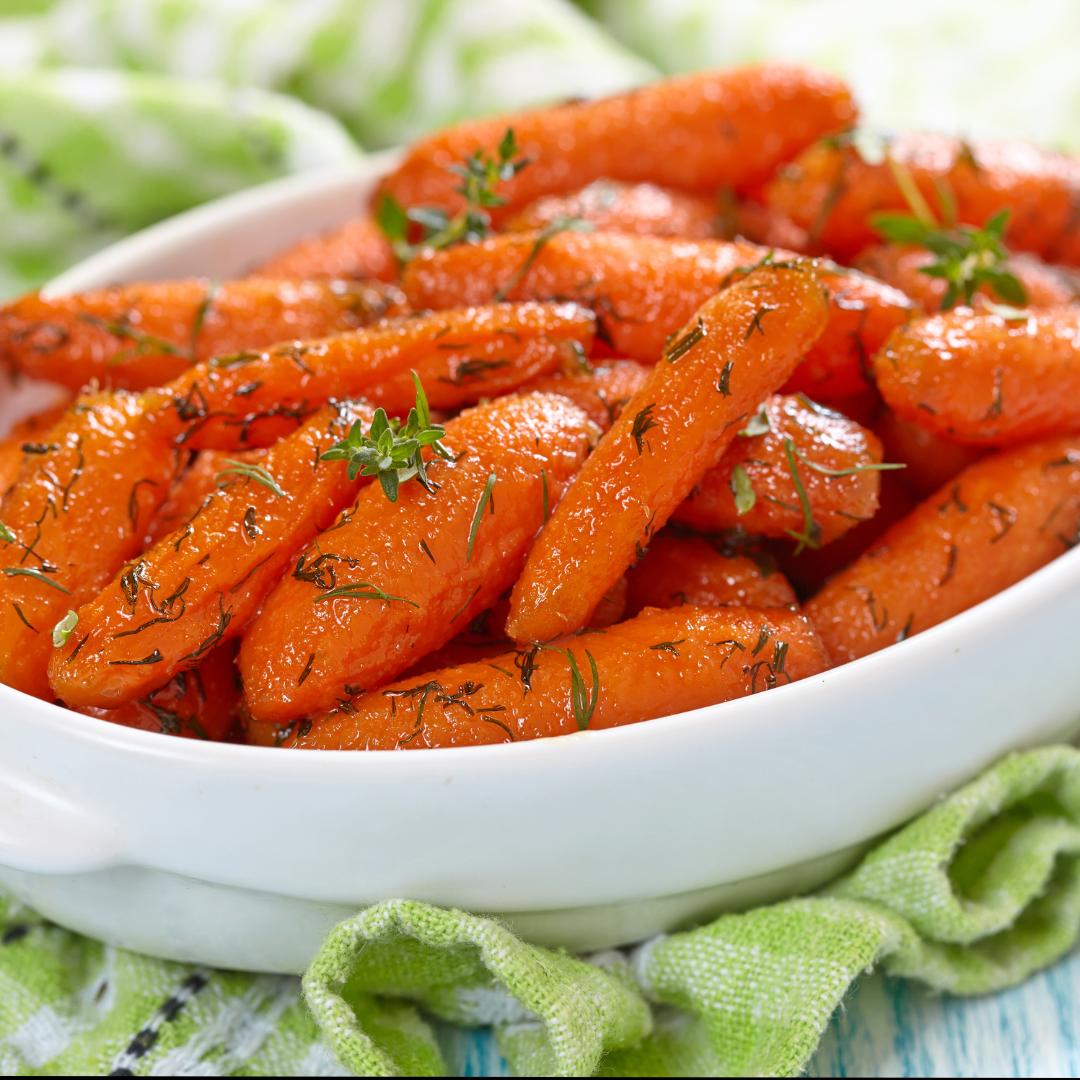 Citrus & Honey Glazed Carrots with Fresh Thyme
